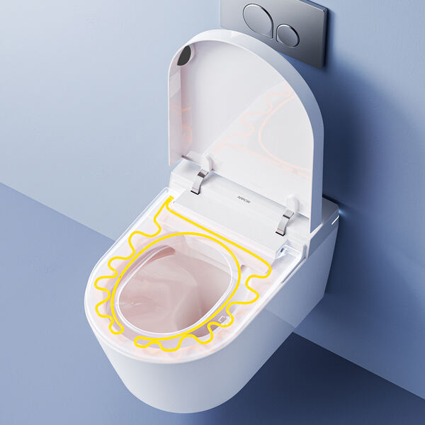 Experience Comfort and Convenience with Our Smart Toilet Sea