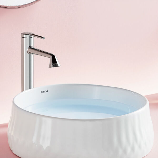 Perfect for Small Bathrooms and Powder Rooms.