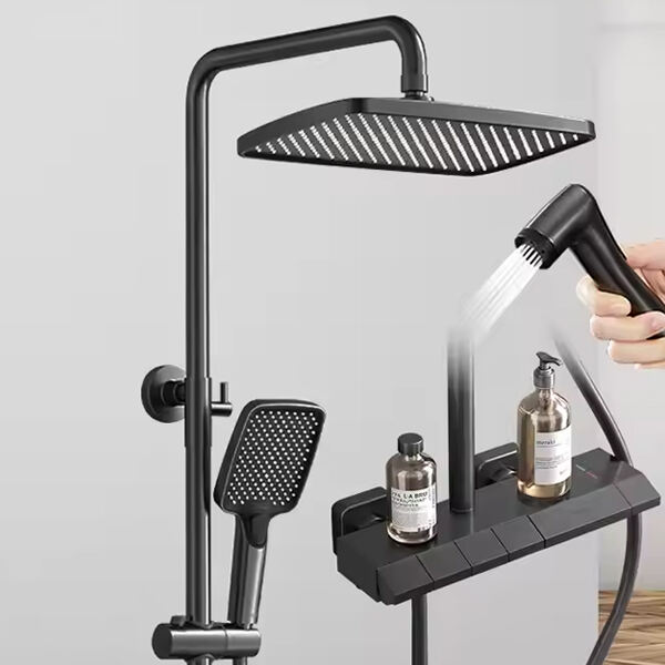 スタイリッシュなミキサーとシャワーセットでバスルームを変える