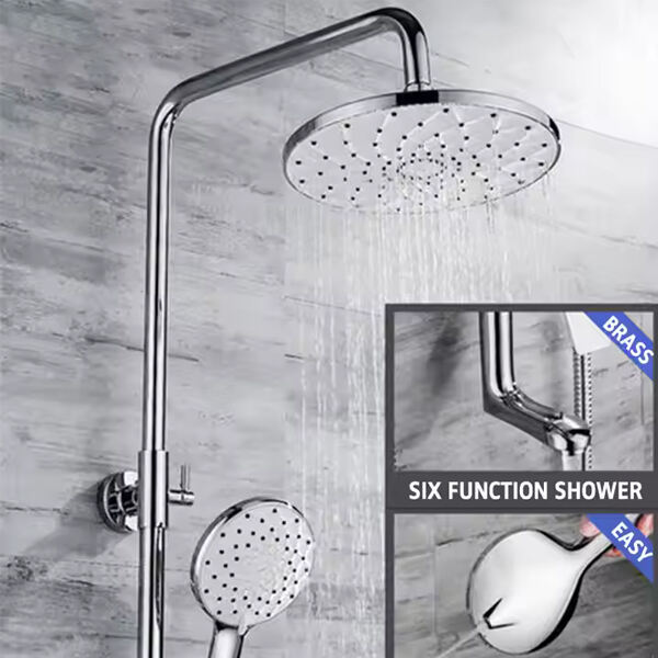 Baguhin ang Kamalayan sa Banyo mo sa pamamagitan ng Mahahangin na Set ng Shower.