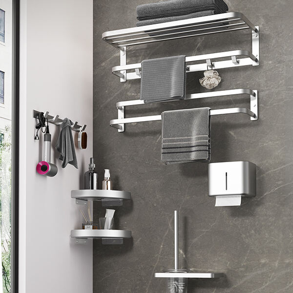 نظم مساحتك باستخدام إكسسوارات الحمام العملية