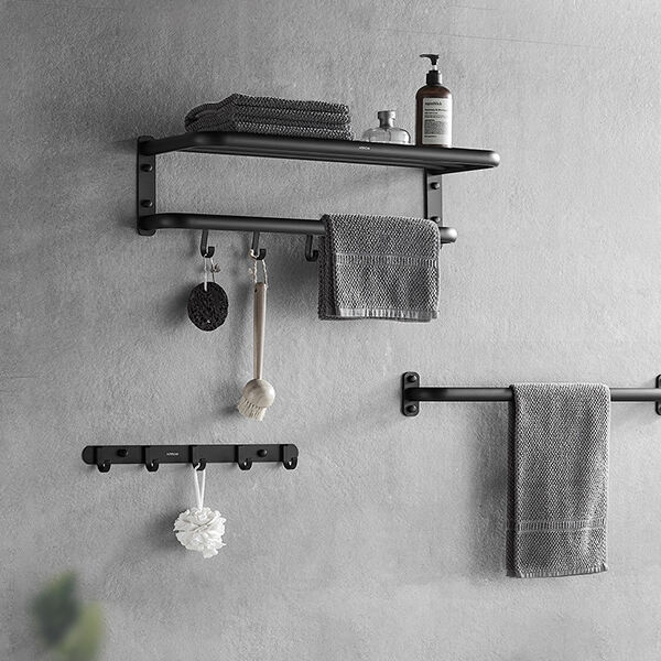 スタイリッシュに準備を整えるために、完全なバスルームアクセサリーセットをご利用ください。