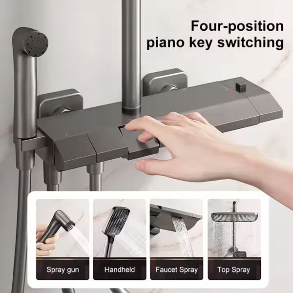 ミキサーとシャワーセットで朝のルーチンを簡単にする