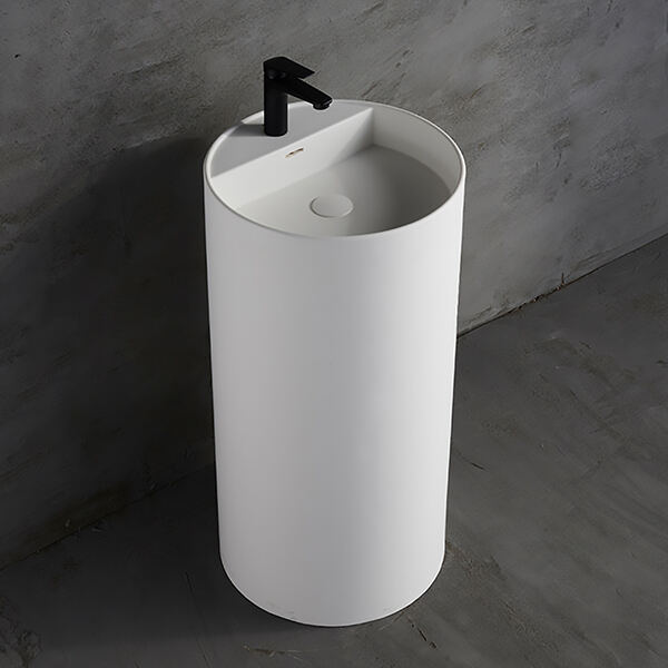 How to install a basin and pedestal for a sleek and modern look.