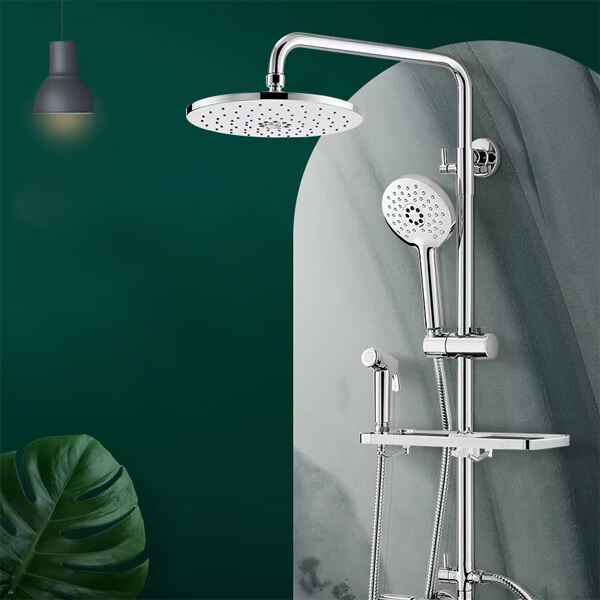 デラックスバスセットでリラックスしたシャワーをお楽しみください。