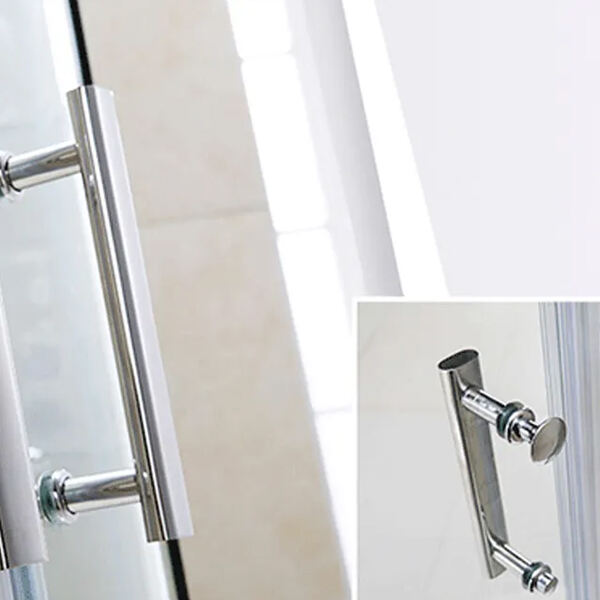 Enjoy a seamless and stylish shower experience with walk-in doors