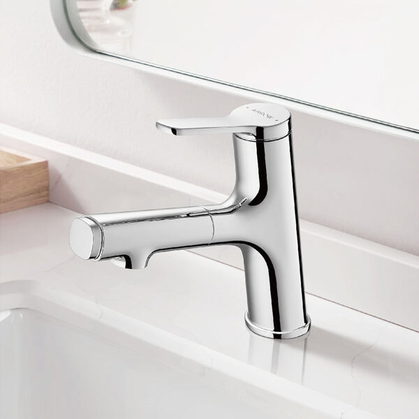 Tingkatkan dapur anda dengan reka bentuk kran tarik turun yang ramping