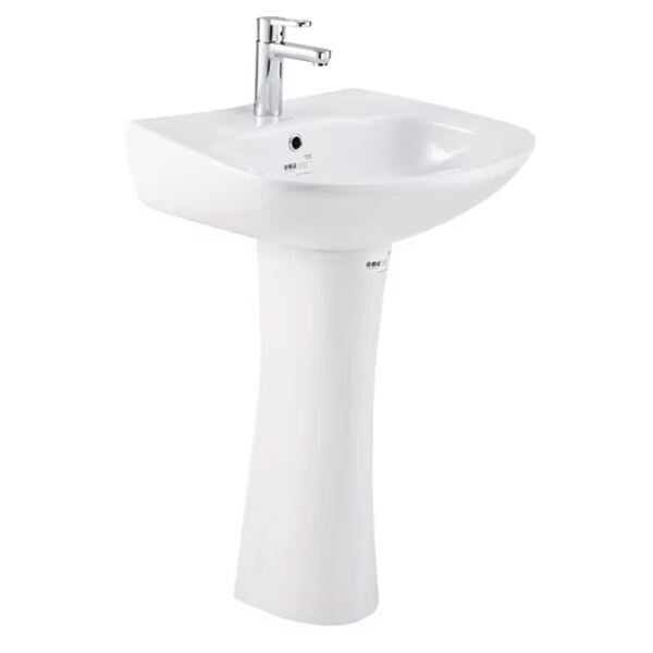 Elevate your bathroom decor with a pedestal wash basin