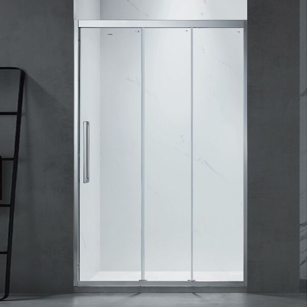 Enhance the perceived spaciousness of your shower with glass walls