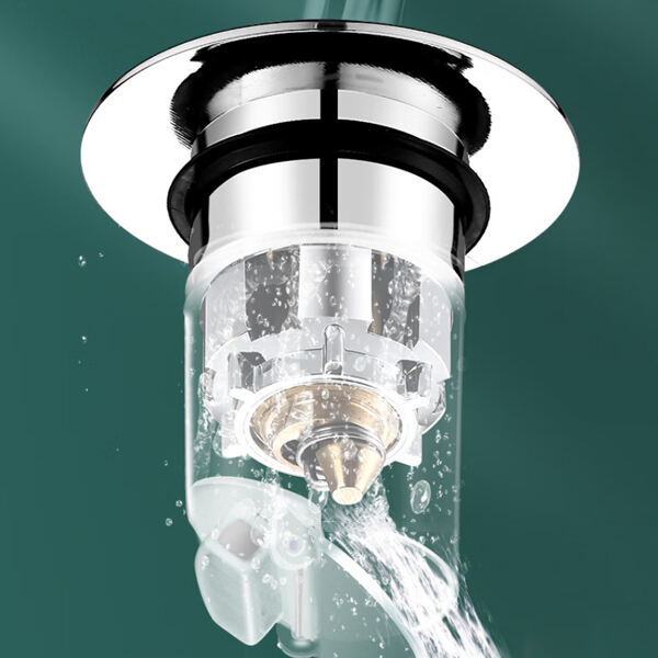 Houd je wastafel schoon en elegant met pop up waste technologie