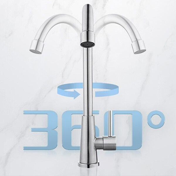 استمتع بحل شامل لتنظيف المطبخ مع صنبور مزود برشاش