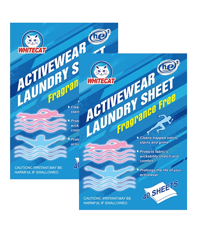 WHITECAT Detergent Sheets: Professional-Grade Cleaning at Home