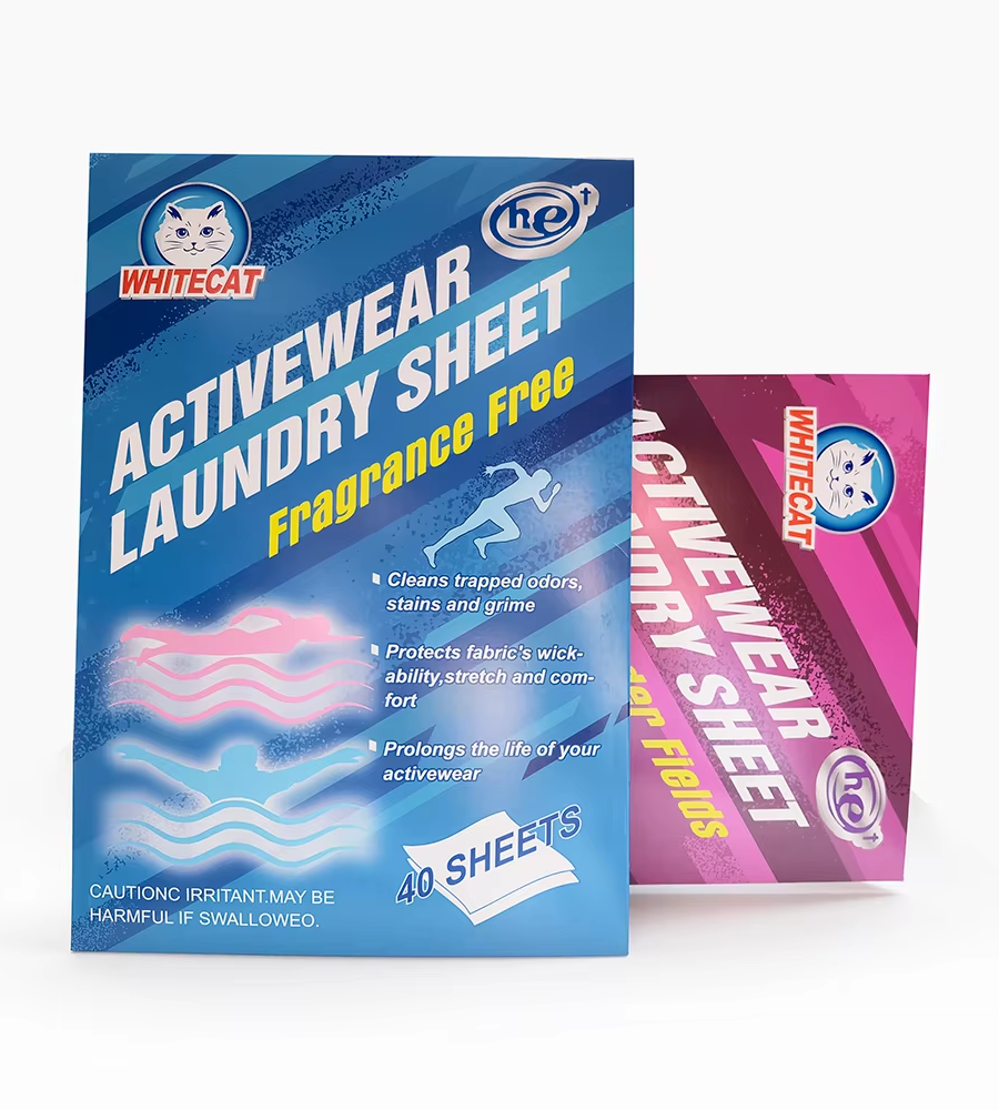 WHITECAT Detergent Sheets: Professional-Grade Cleaning at Home