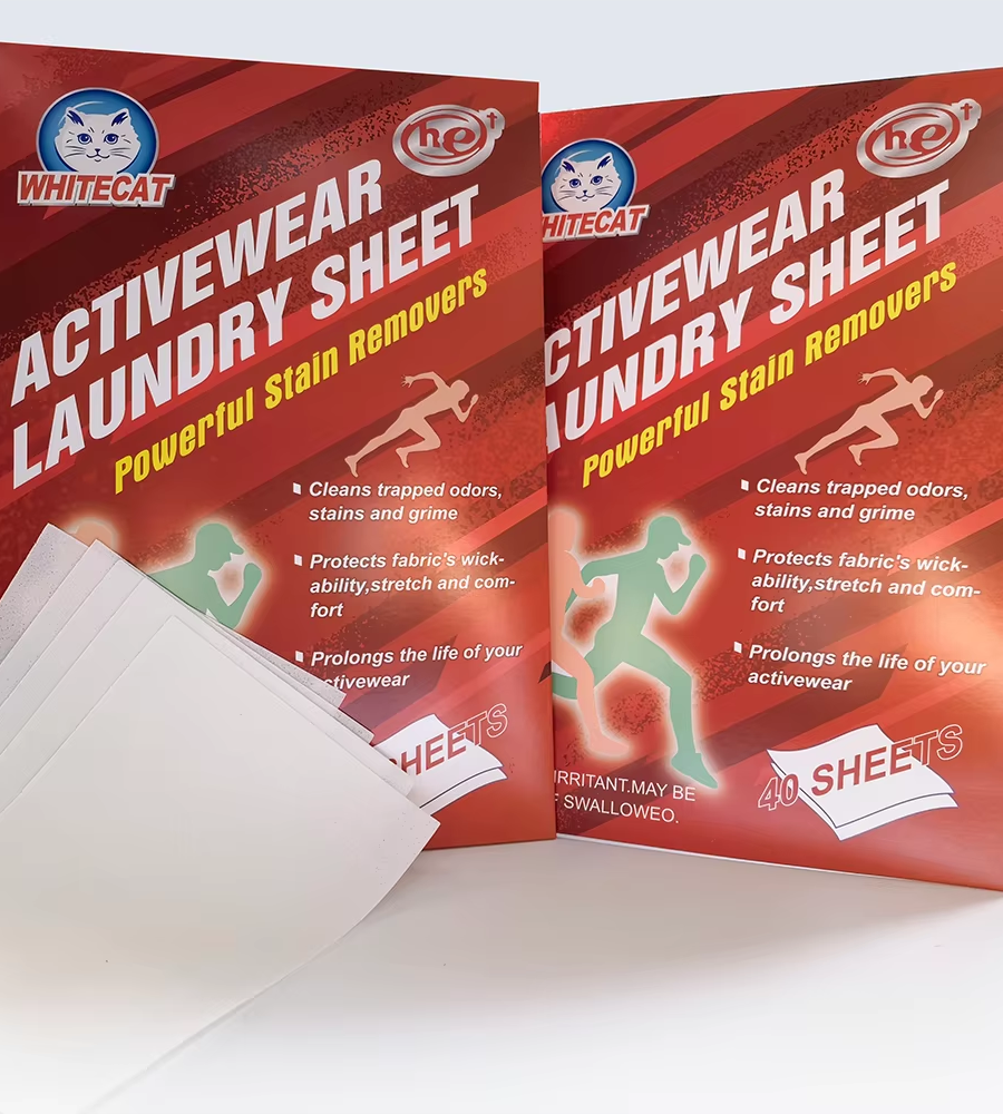 WHITECAT Detergent Sheets: Professional-Grade Cleaning at Home