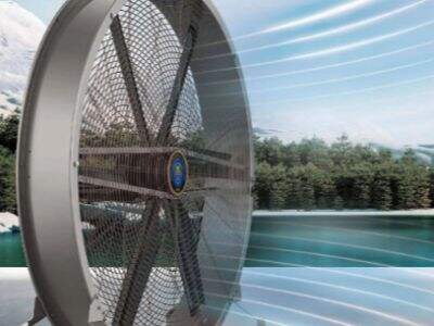 Why Large Wall Mounted Fans Are Perfect for Industrial Settings