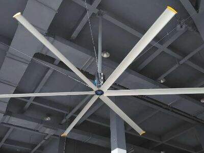 Benefits of Installing Big Ceiling Fans in Industrial Environments