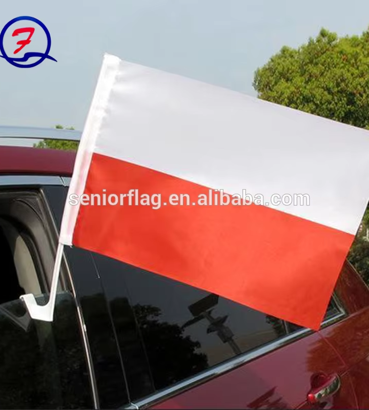 Stand Out with Senior Flags' Custom Car Flags