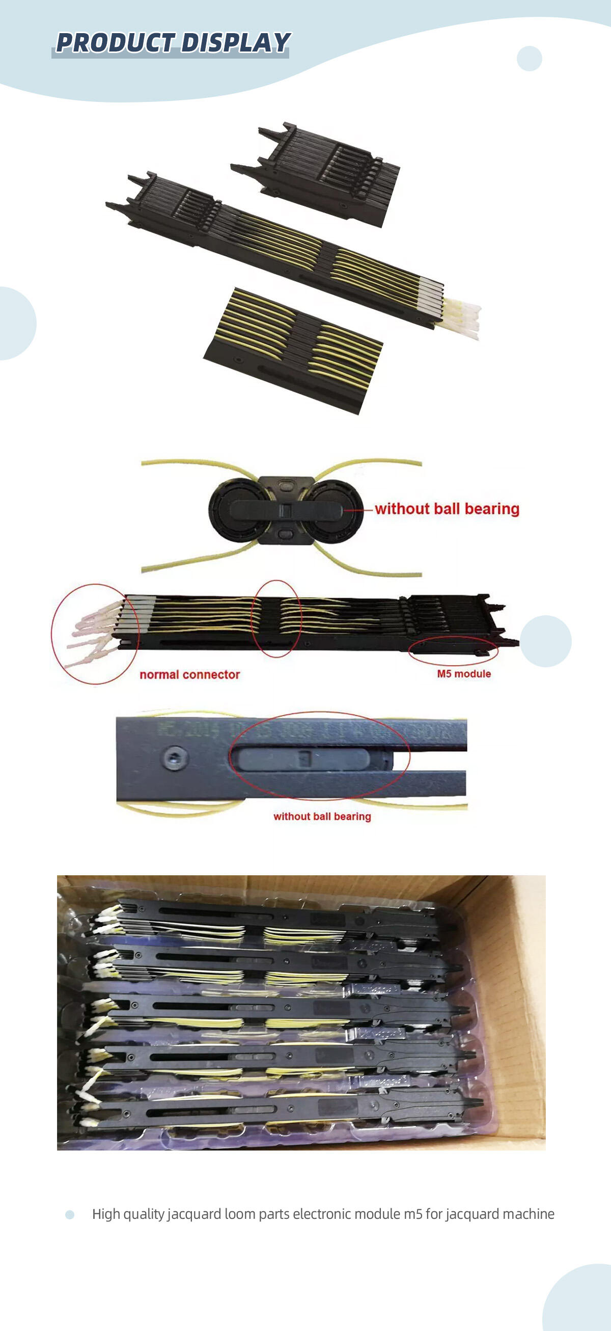 jacquard loom parts m5 module electronic jacquard module m5 details