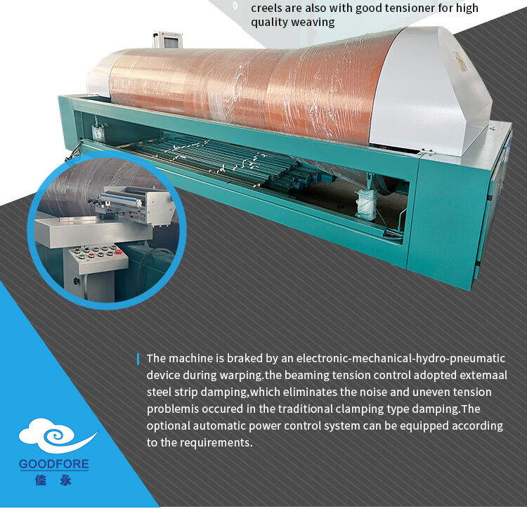 Goodfore Sectional Combination And Speed Automatic Sizing Of Warping-Sizing Loom Warping Machine Textile manufacture