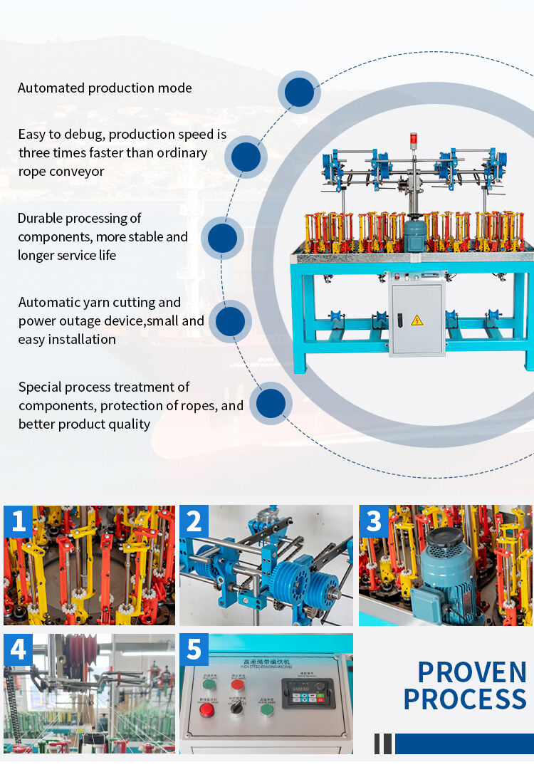 Goodfore Braiding Machine Textile Machinery Needle Loom Circular Shoelace Weaving Machine factory