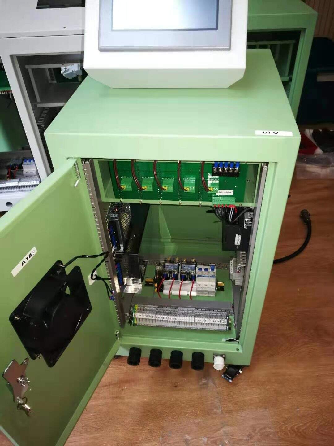 control box for textile machinery , panel box for jacquard machine label loom factory