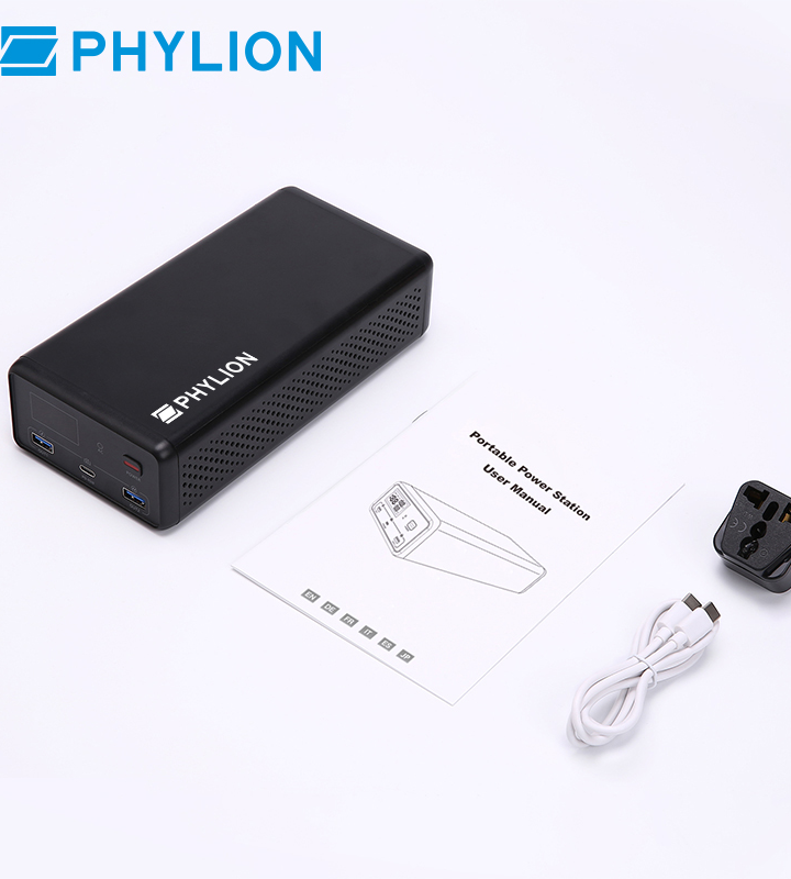 Efficient Energy Management with PHYLION Portable Power Bank