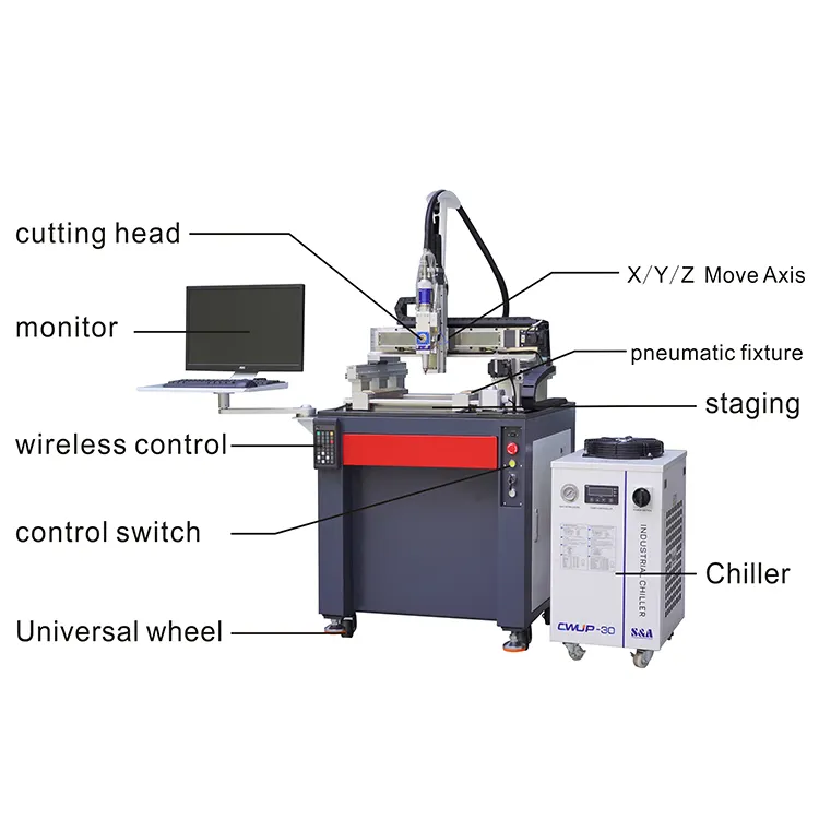 BY Laser Laser Cutter Machine - Precision Cutting for Diverse Materials