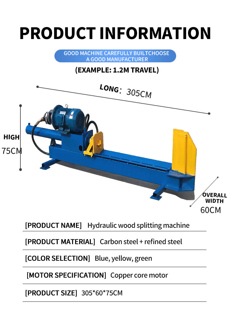 Affordable Price Factory Wood Splitter 25 Tons Wood Shredder Chopper Splitting Machine factory