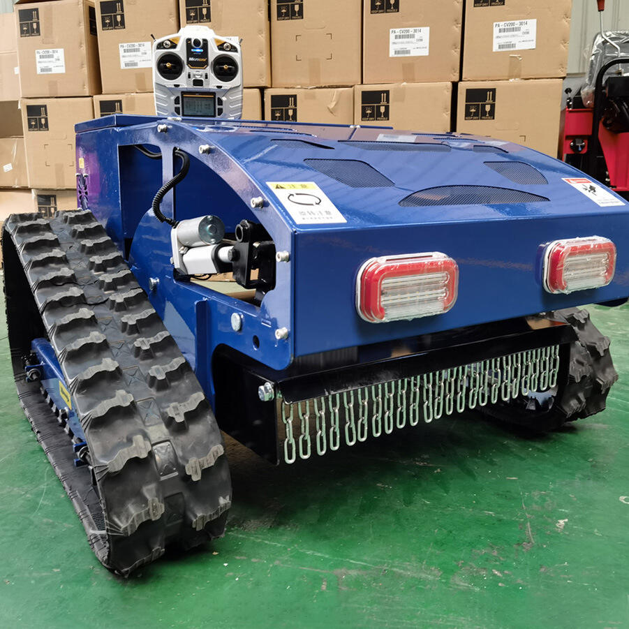 New Design Diesel engine large power remote control lawn mower Robot Lawn Mower Multi Purpose Lawn Mower For Farmer details