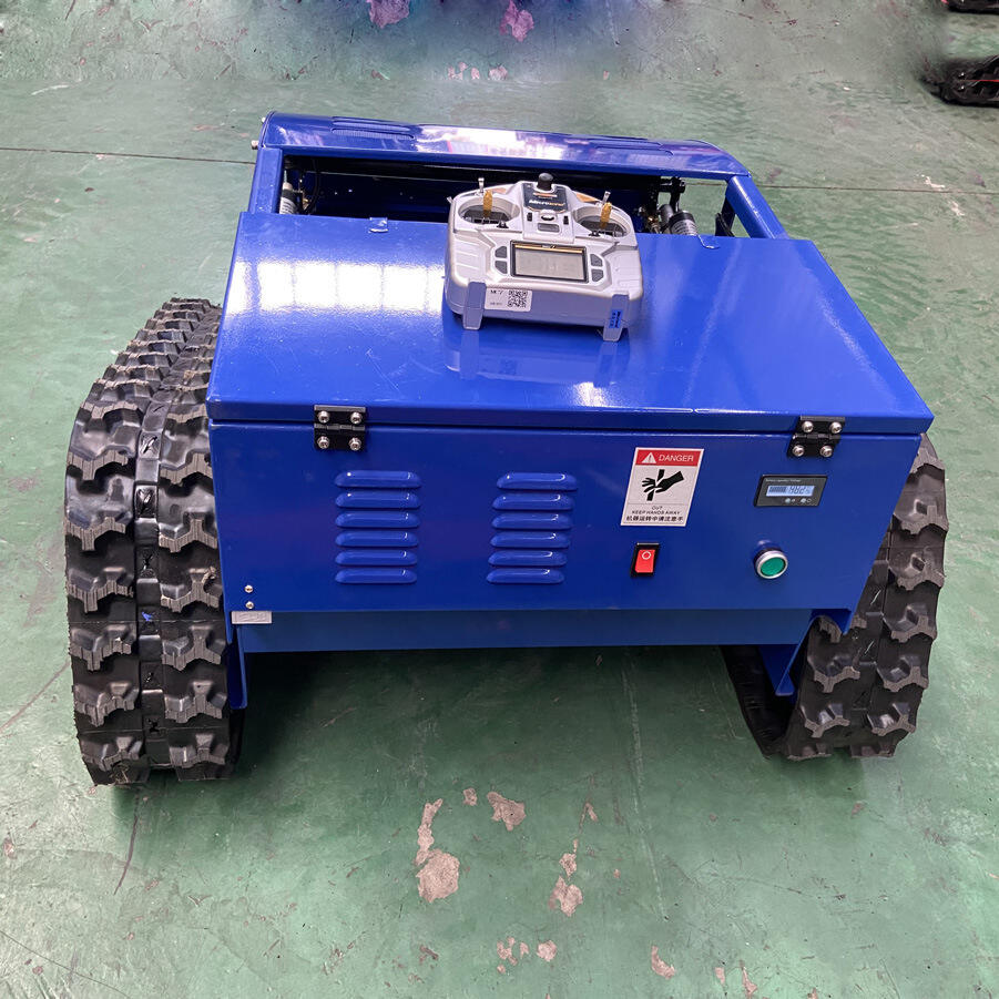 New Design Diesel engine large power remote control lawn mower Robot Lawn Mower Multi Purpose Lawn Mower For Farmer manufacture