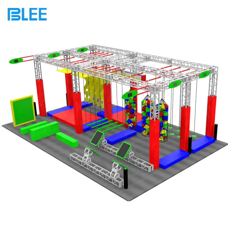 Оборудование для крытых приключенческих парков от BLEE Amusement для захватывающей игры