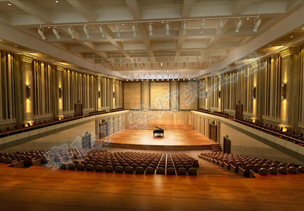 Concert Hall Lighting and Acoustic Design and Construction factory