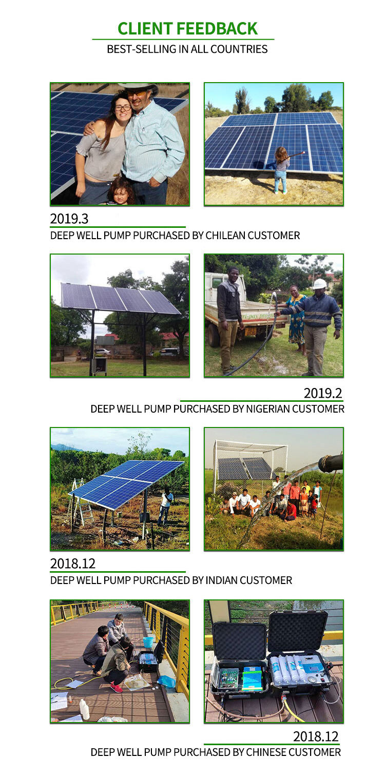 Wholesale 1 Inch Outlet Solar Powered Irrigation Pump For Agriculture Solar Pump Set supplier