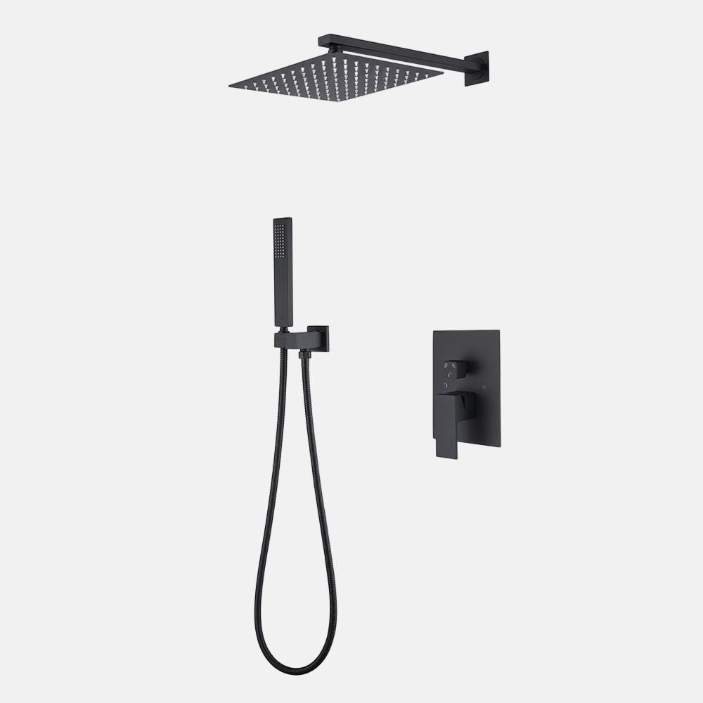 rainfall shower head set