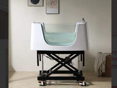 Transparent Panoramic View + Comfortable Space, A New Choice for Pet Bathtubs