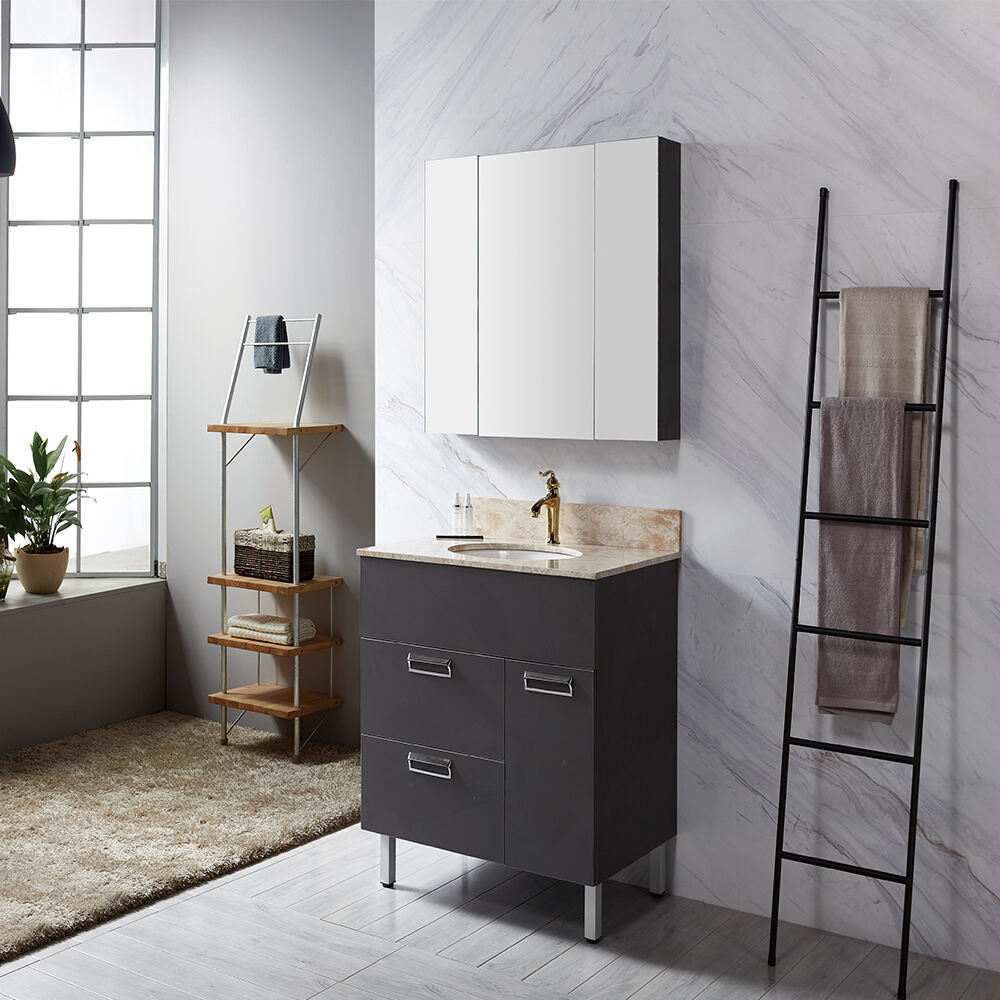 bathroom vanity with ceramic top