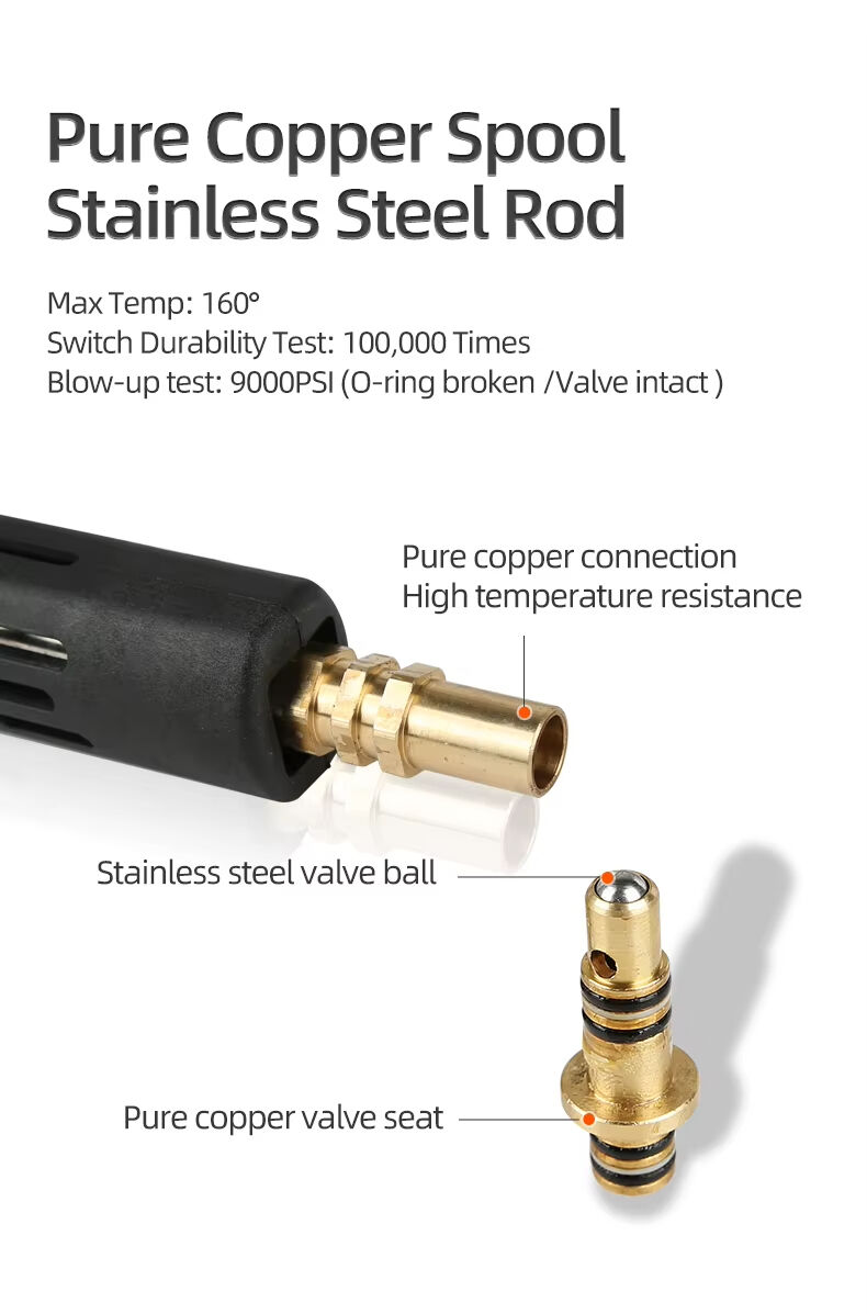product sps 4200psi high pressure car washing jet spray water gun agriculture pressure washer gun-6