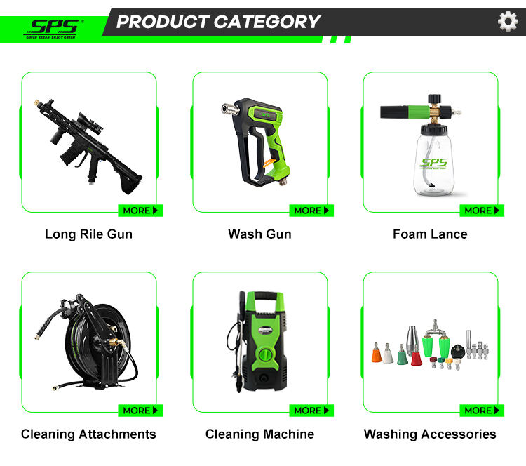 product sps 4200psi high pressure car washing jet spray water gun agriculture pressure washer gun-13
