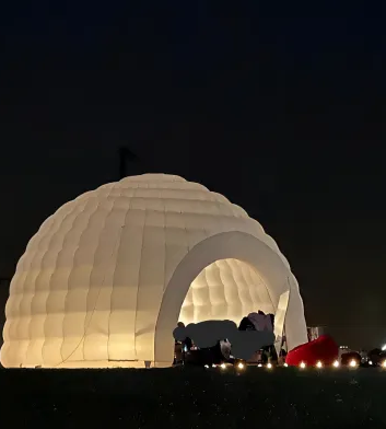 Joy Inflatable Inflatable Igloo Tent for Arctic-Themed Festivals