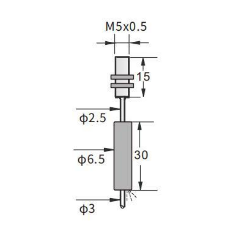 D4 seperated mini inductive sensor with cable type manufacture