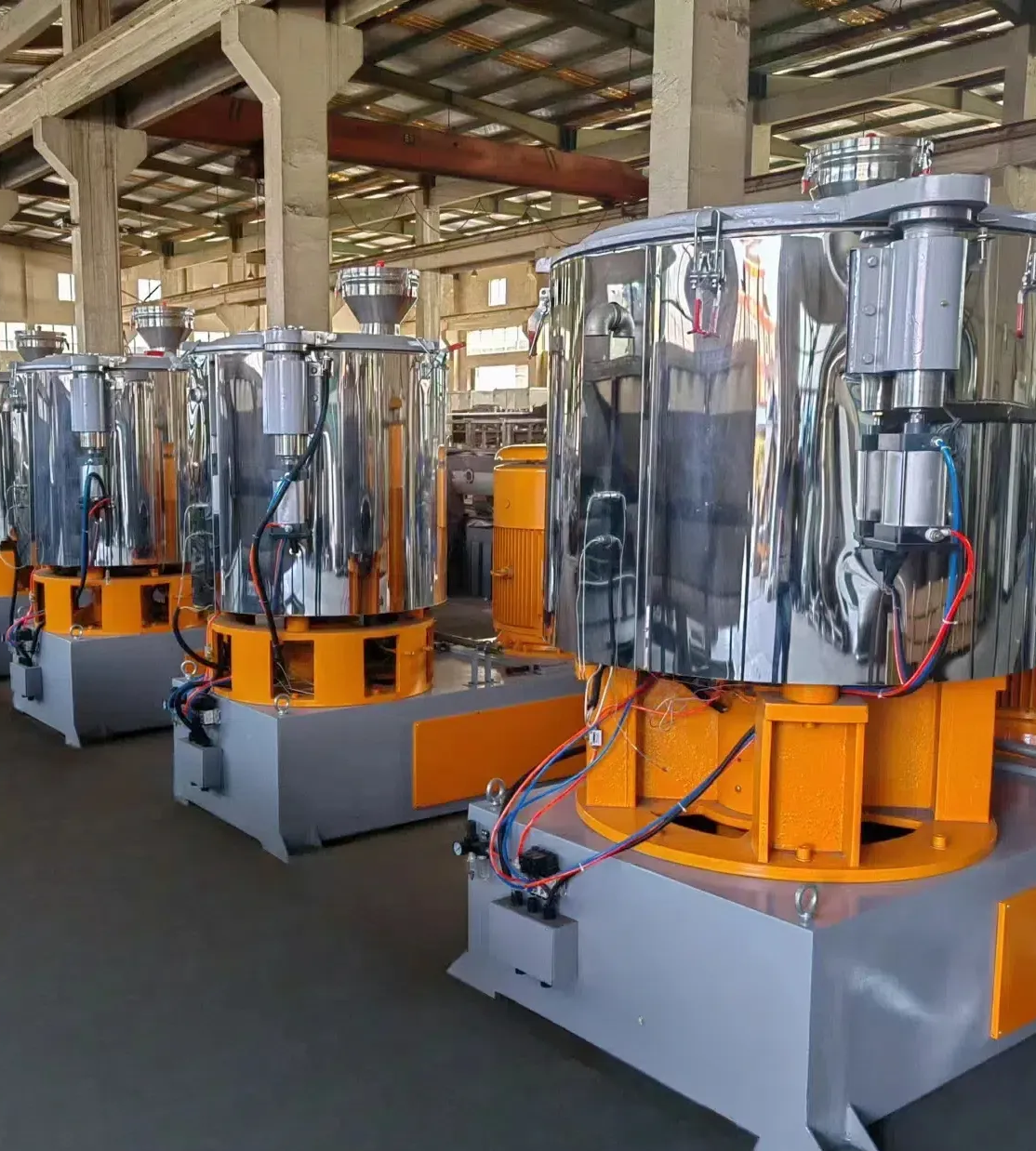 Dependability and Durability of Plastic Mixing Machines