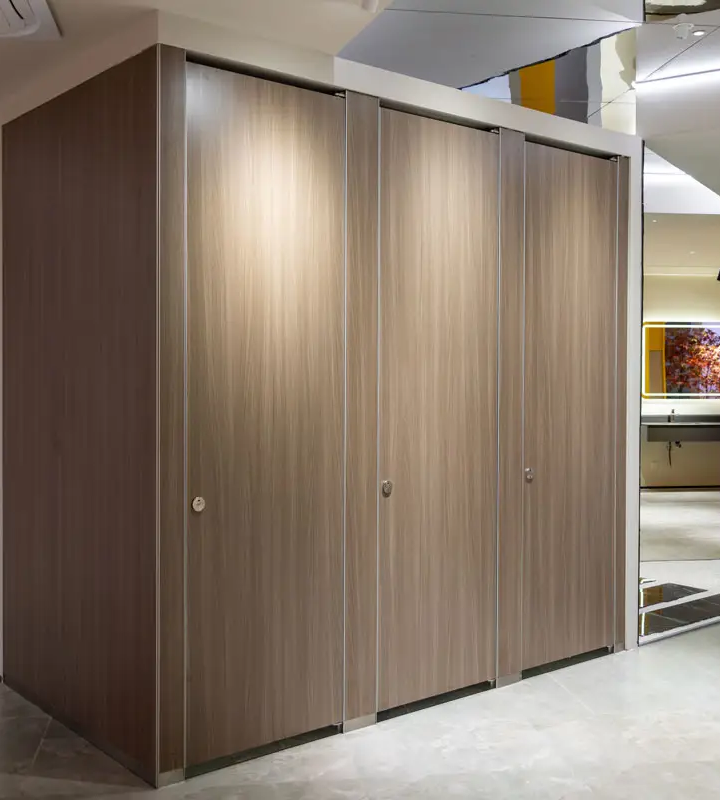 Modern and Sleek Toilet Partition Cubicles by JIALIFU for Commercial Spaces