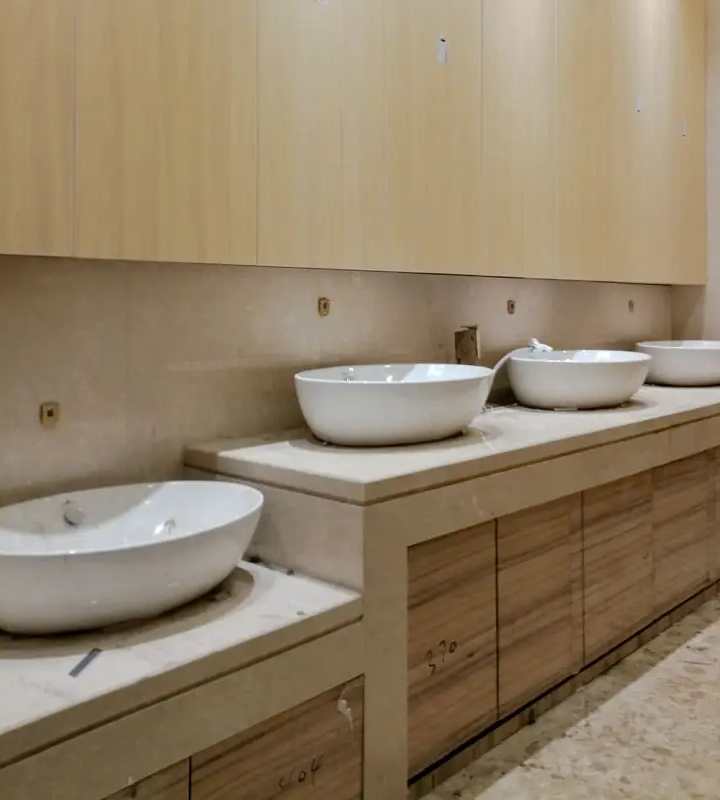 JIALIFU Budget-Friendly Vanity Units for Government and Public Buildings