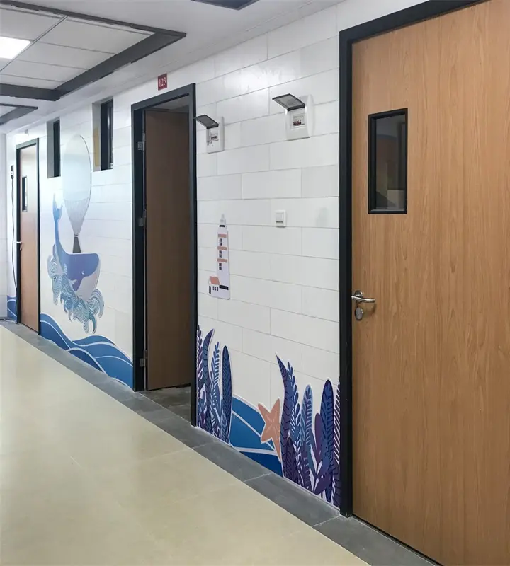 JIALIFU Fire-Rated HPL Doors for Schools and Educational Institutions