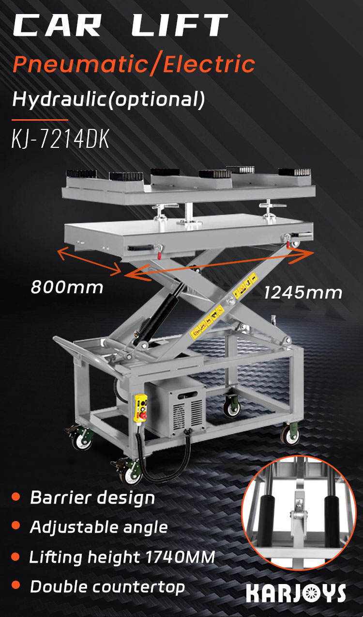 China Suppliers scissor lift table New Energy Car Battery Disassembling Car Lift supplier