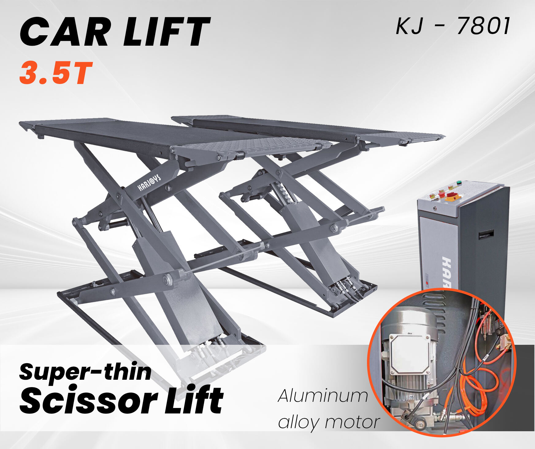 Cheap price hydraulic battery power 50s electric scissor lift with CE certification factory