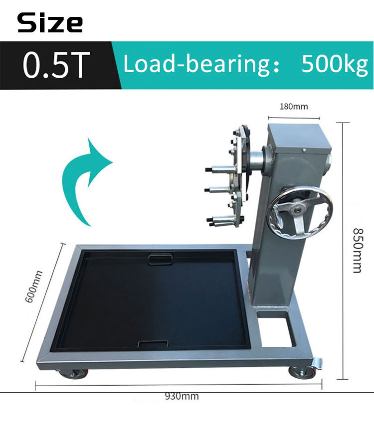 Repair Vehicle Tools Car Engine Stand Heavy Duty Rotating 500KG Auto Repair Stand Engine Flip Frame With CE manufacture