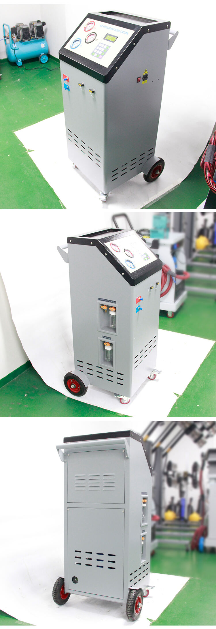 KARJOYS Automotive Air Conditioning  R1234yf Recovery Machine & AC R134a Refrigerant Recharge Recovery Machine manufacture