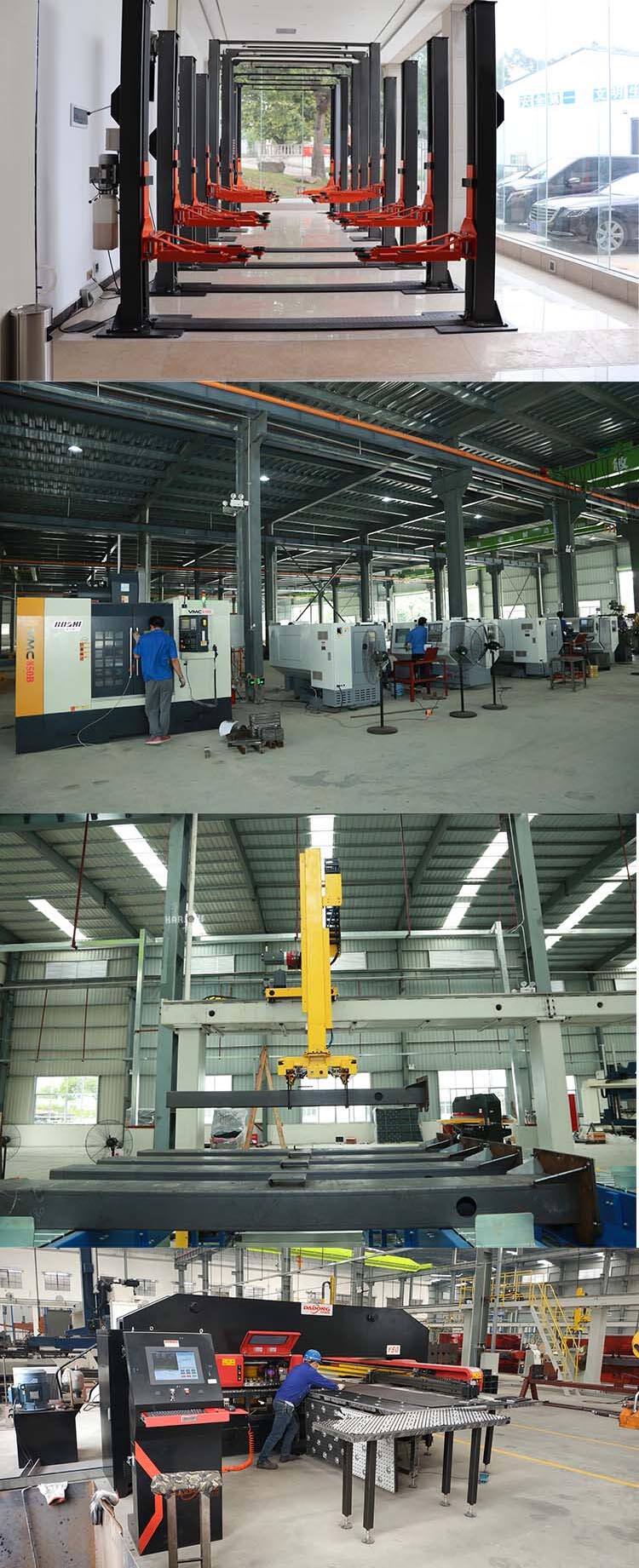 high quality  car lifting machine four post car lift hydraulic  with CE for 4 post car lift four post details