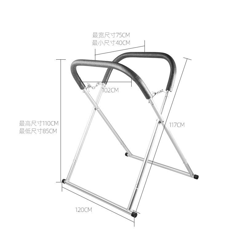 Portable Spray Paint Stand Panel Repair Work Stand Adjustable Folding Automotive Paint Rack manufacture